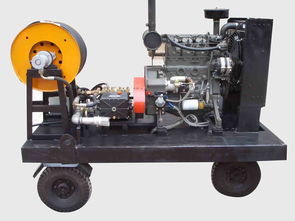 小型高壓水清洗疏通污水管道專用設備